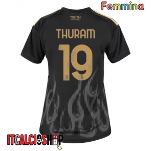 Juventus Khephren Thuram #19 Terza Maglia Femmina 2026-27 Manica Corta